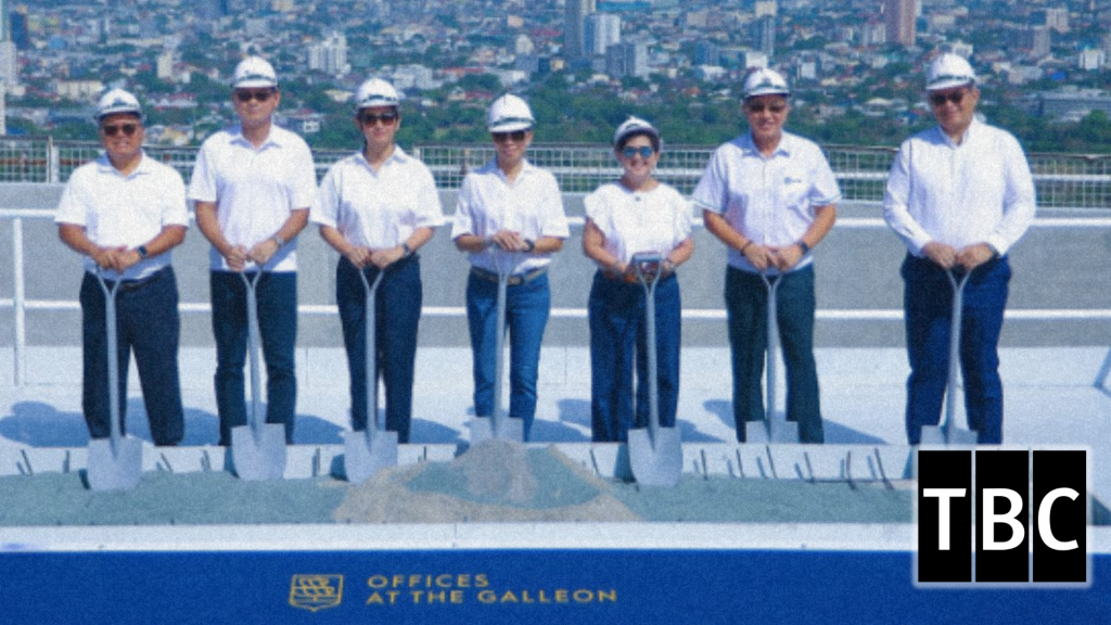 Topping off ceremony marks completion of The Galleon in Ortigas Center